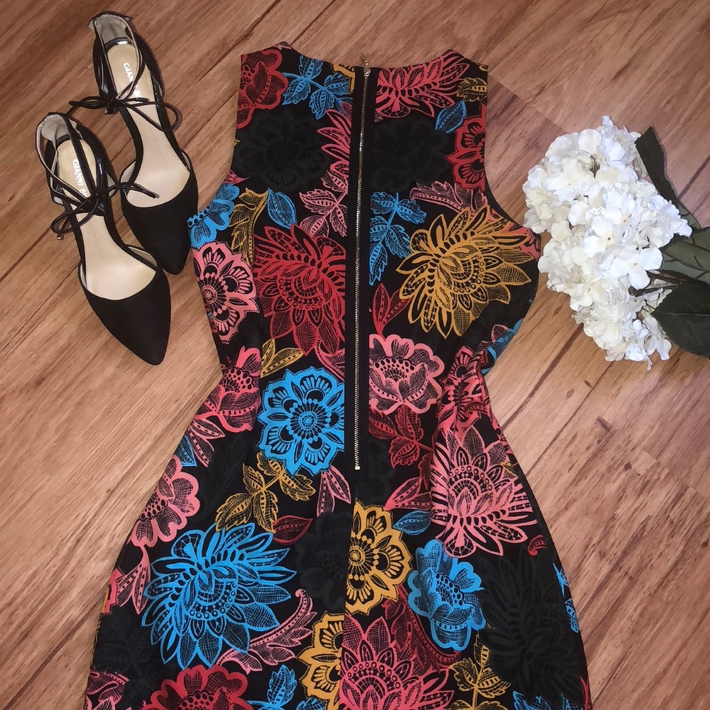 CeCe floral print dress NWOT - Picture 3 of 8